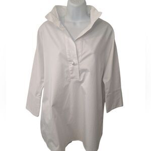 Tuckernuck Blanc Willow blouse size S